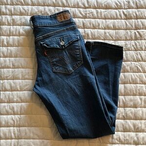 Levi’s Mid Rise Ankle Skinny  Blue Denim Women's Jeans Size 6